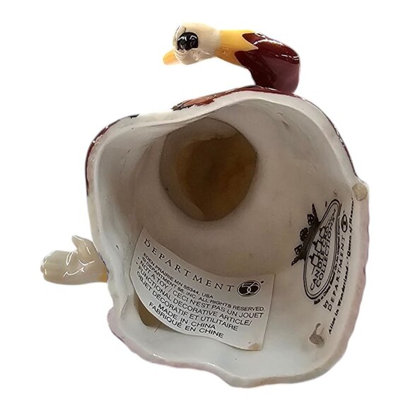 Department 56 Queen Of Hearts Porcelain Vintage Candle Crown Collections Snuffer - Picture 10 of 12